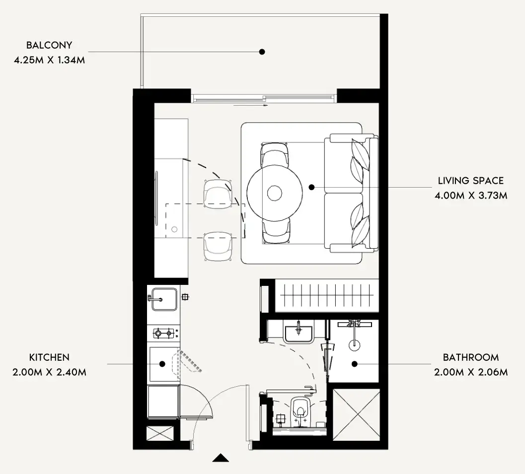 Azizi Azizi Leily floor plan