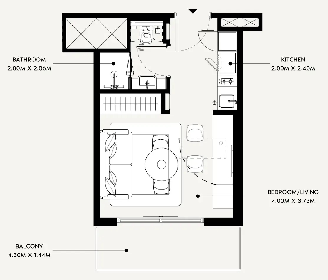 Azizi Azizi Leily floor plan