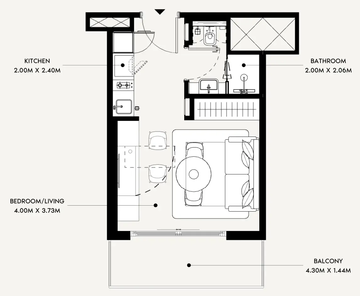 Azizi Azizi Leily floor plan