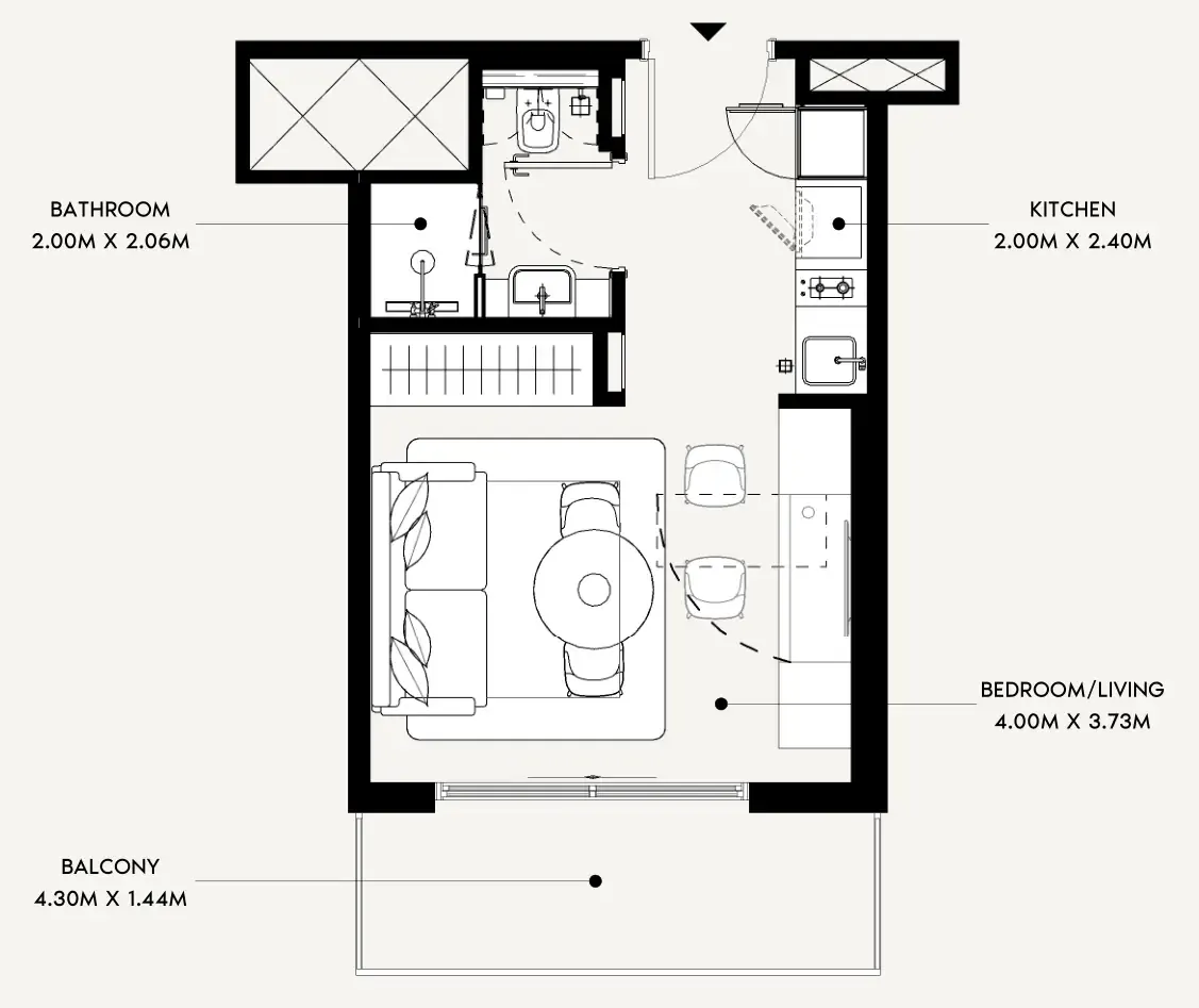 Azizi Azizi Leily floor plan