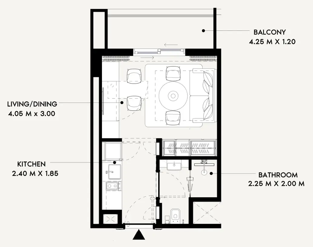 Azizi Azizi Lina floor plan