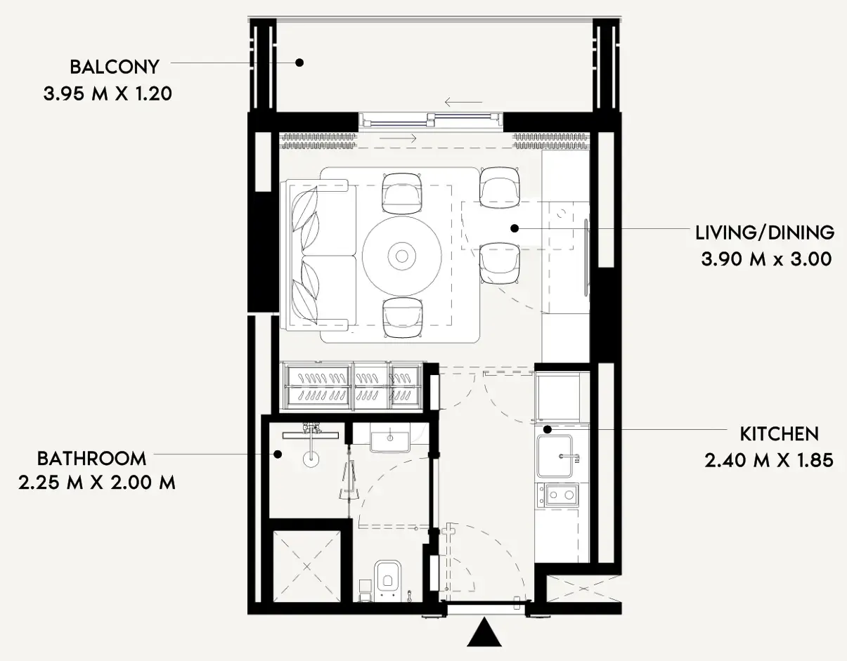 Azizi Azizi Lina floor plan