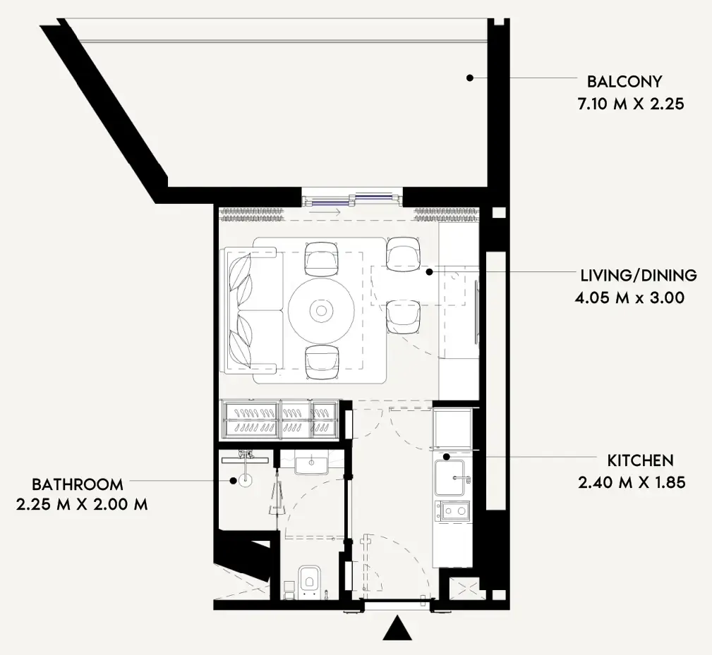 Azizi Azizi Lina floor plan
