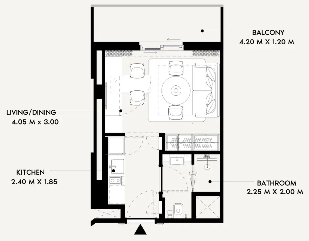 Azizi Azizi Lina floor plan