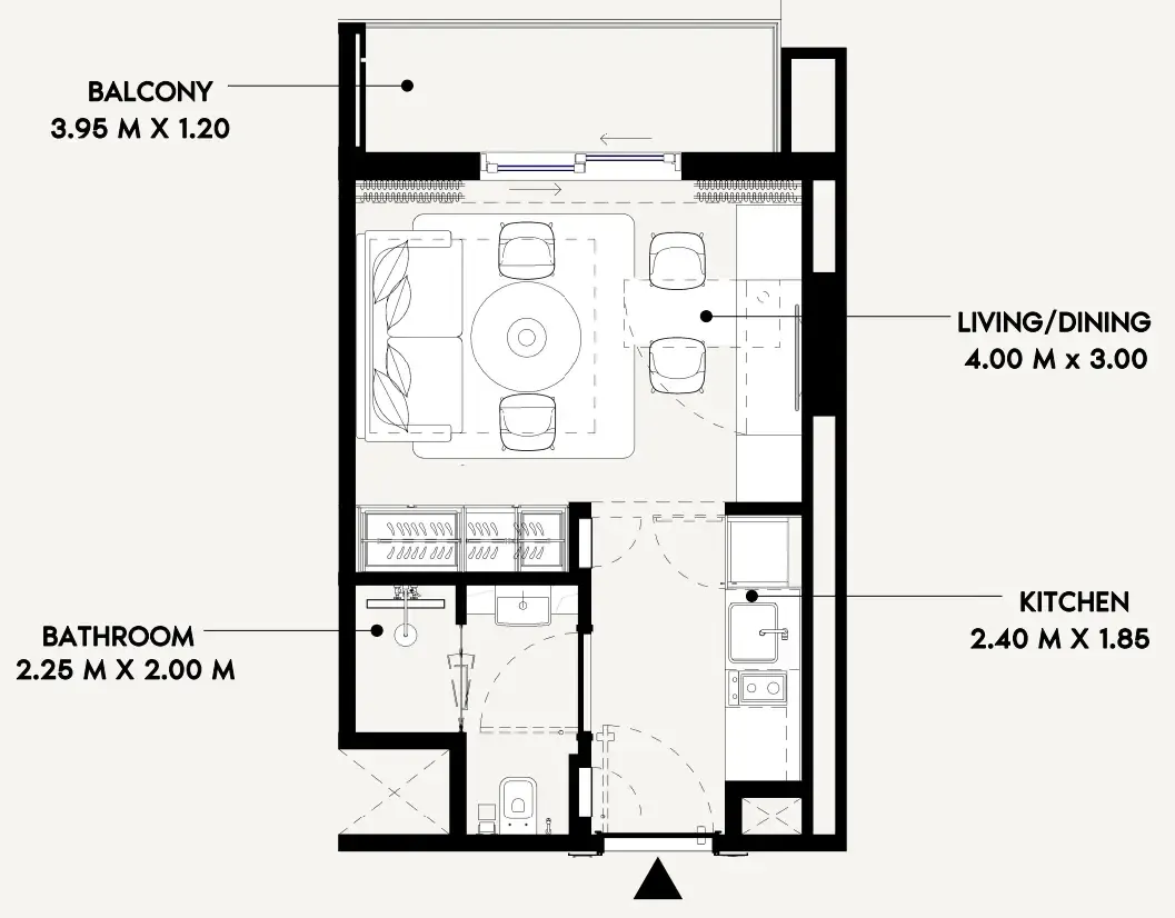 Azizi Azizi Lina floor plan