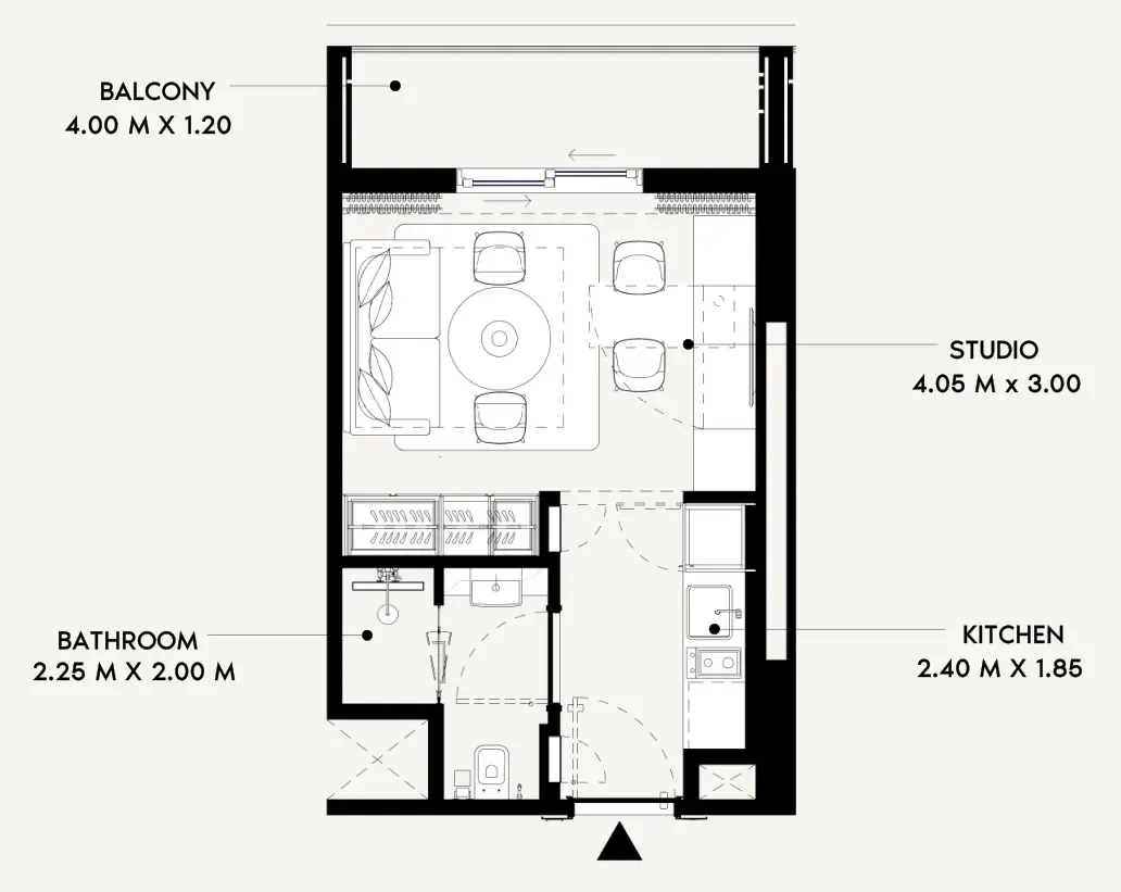 Azizi Azizi Lina floor plan