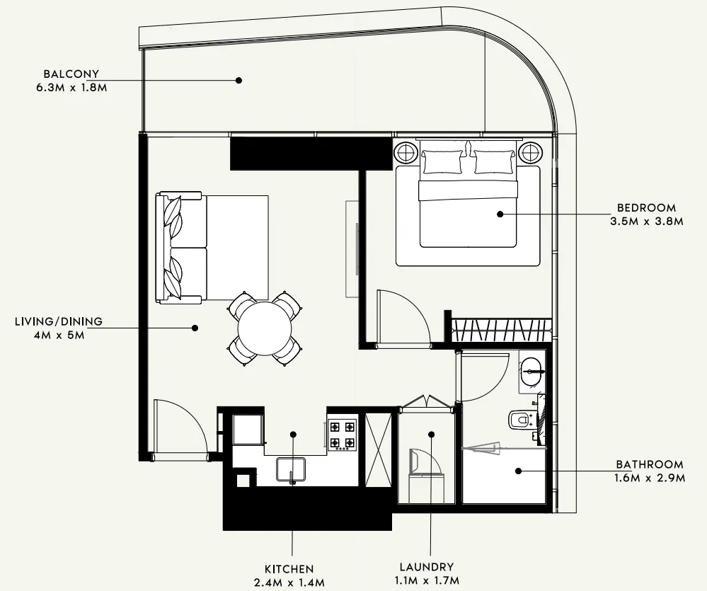 Azizi Azizi Milan floor plan