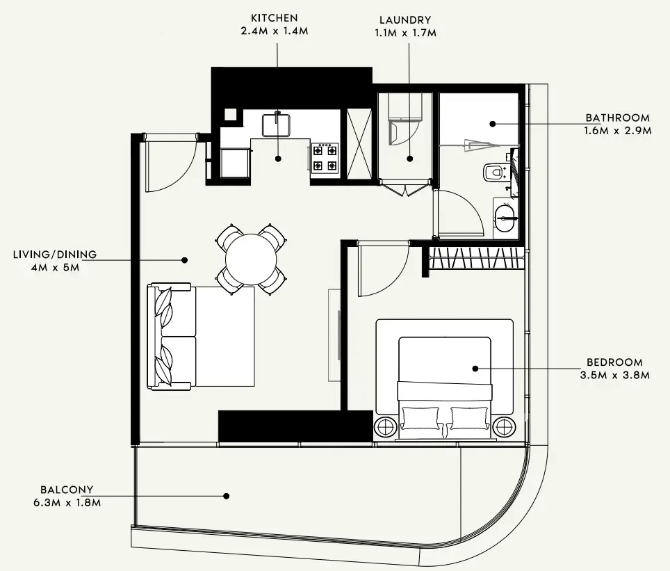 Azizi Azizi Milan floor plan