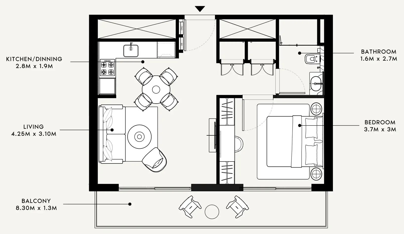 Azizi Azizi Milan floor plan