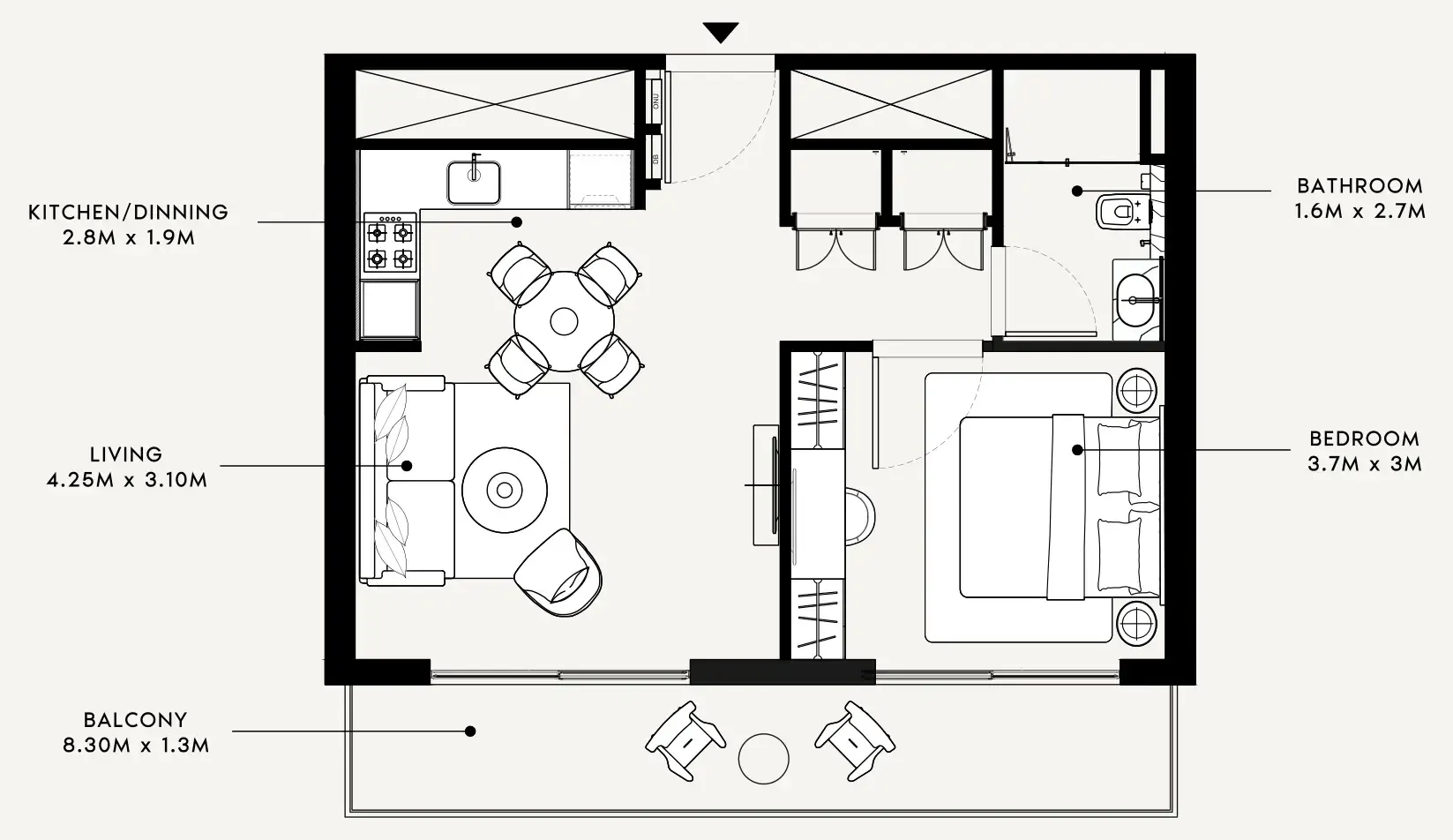 Azizi Azizi Milan floor plan