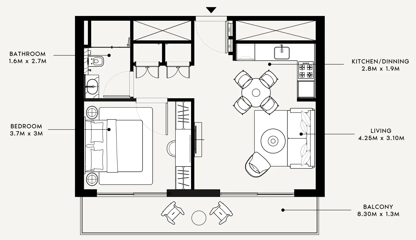 Azizi Azizi Milan floor plan