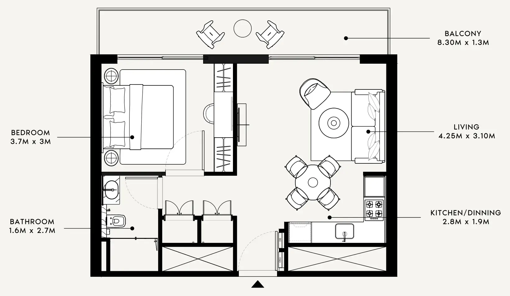 Azizi Azizi Milan floor plan