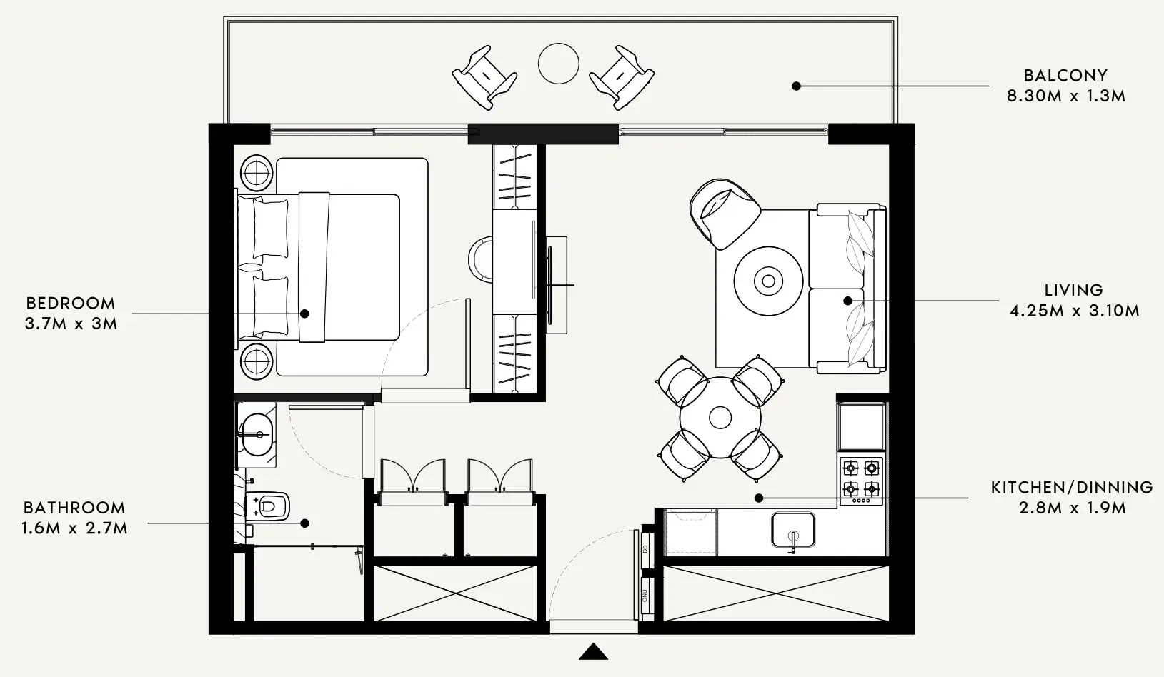 Azizi Azizi Milan floor plan