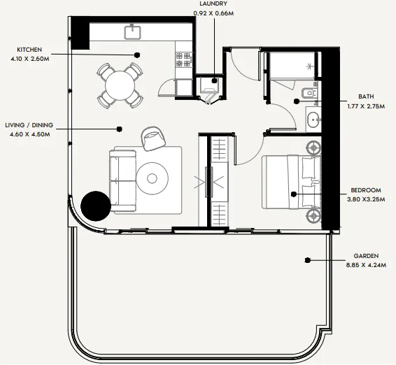 Azizi Azizi Milan floor plan