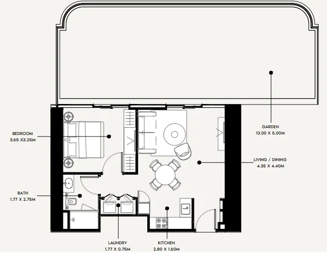 Azizi Azizi Milan floor plan