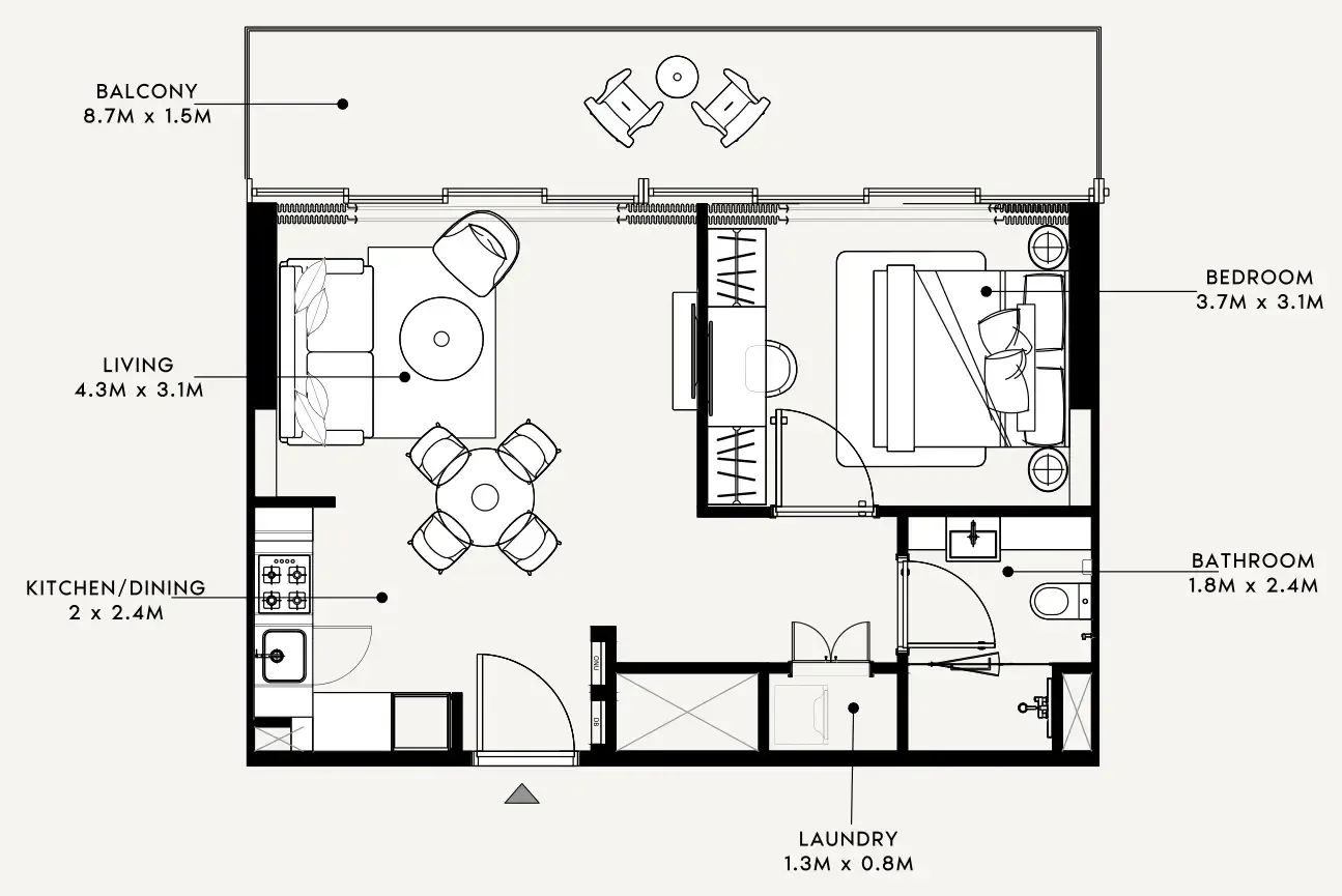 Azizi Azizi Milan floor plan
