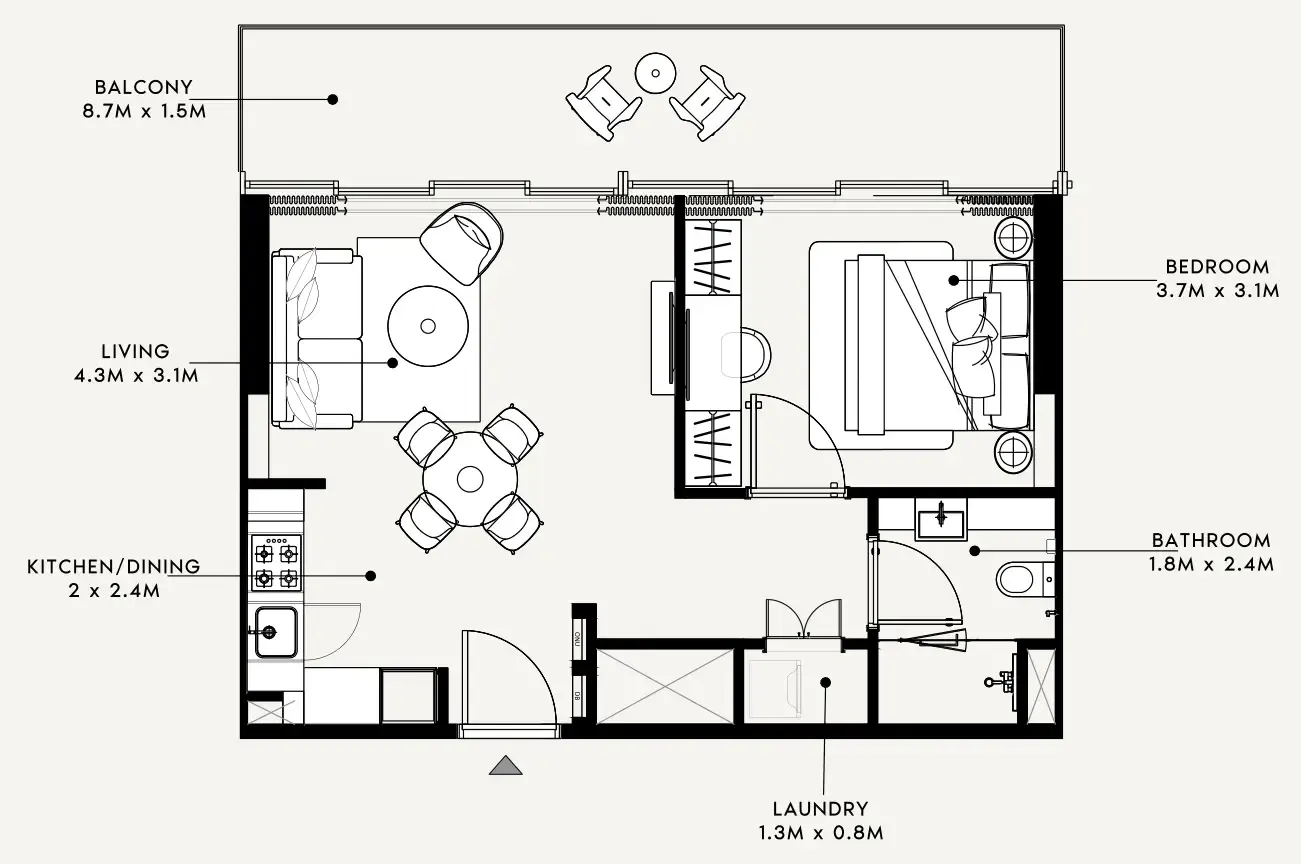 Azizi Azizi Milan floor plan