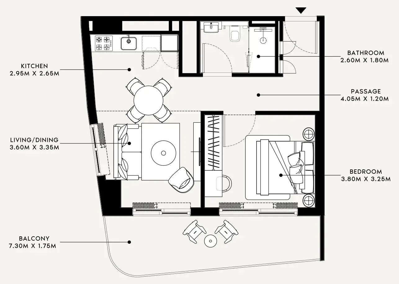 Azizi Azizi Milan floor plan
