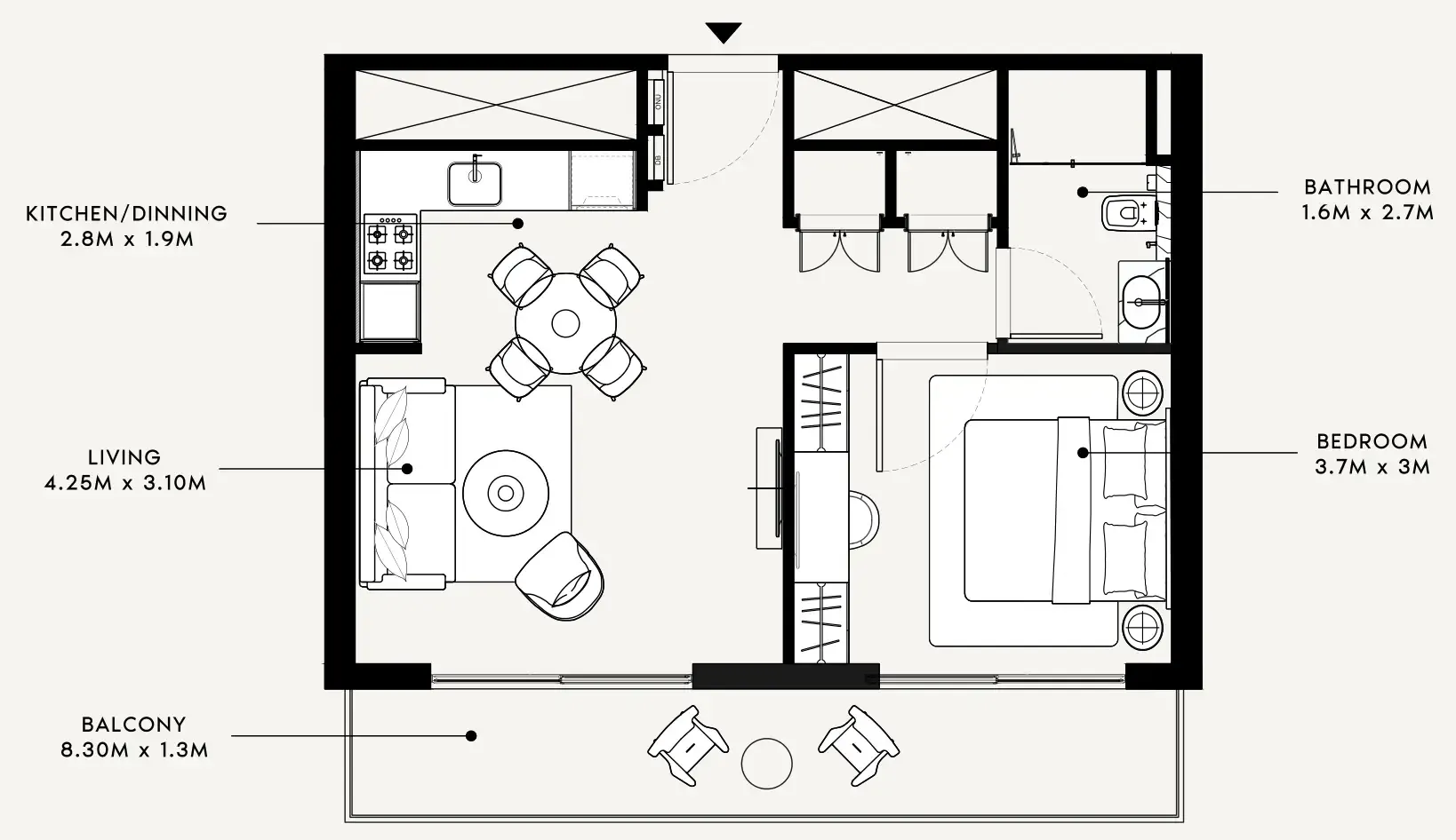 Azizi Azizi Milan floor plan