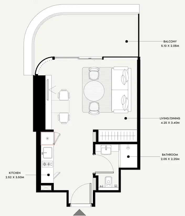 Azizi Azizi Milan floor plan
