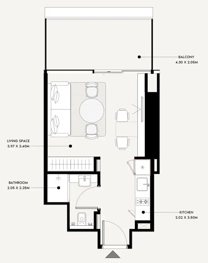 Azizi Azizi Milan floor plan