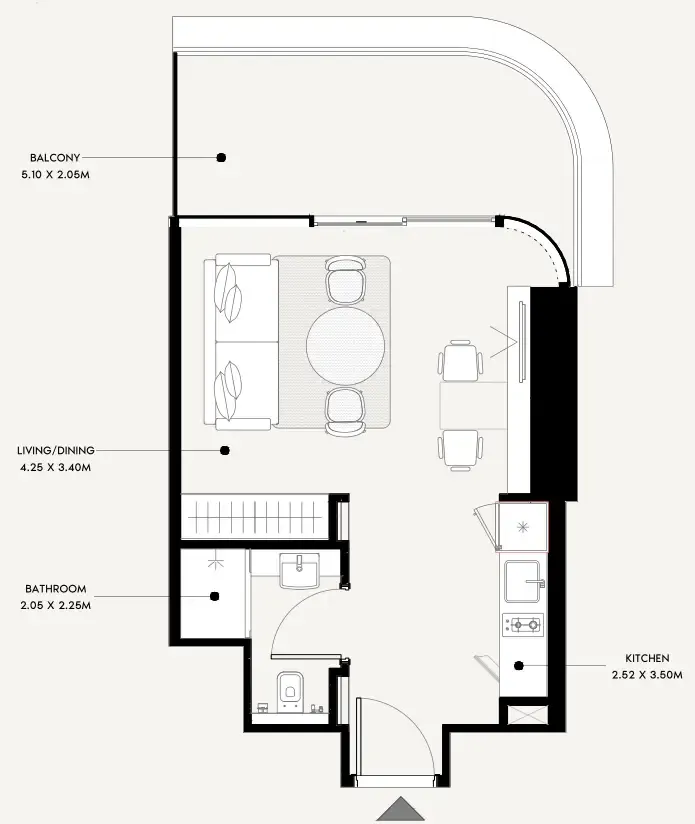 Azizi Azizi Milan floor plan