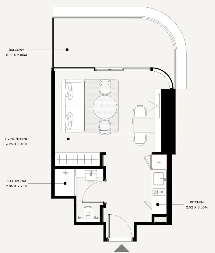 Azizi Azizi Milan floor plan