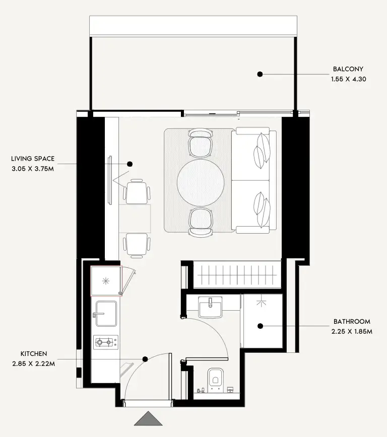 Azizi Azizi Milan floor plan