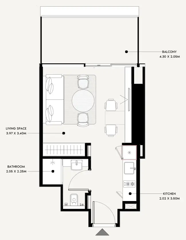 Azizi Azizi Milan floor plan