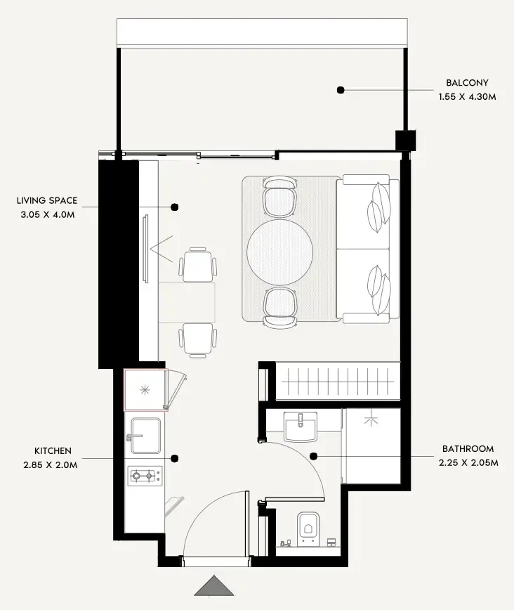 Azizi Azizi Milan floor plan