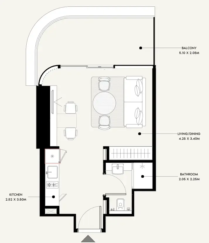 Azizi Azizi Milan floor plan