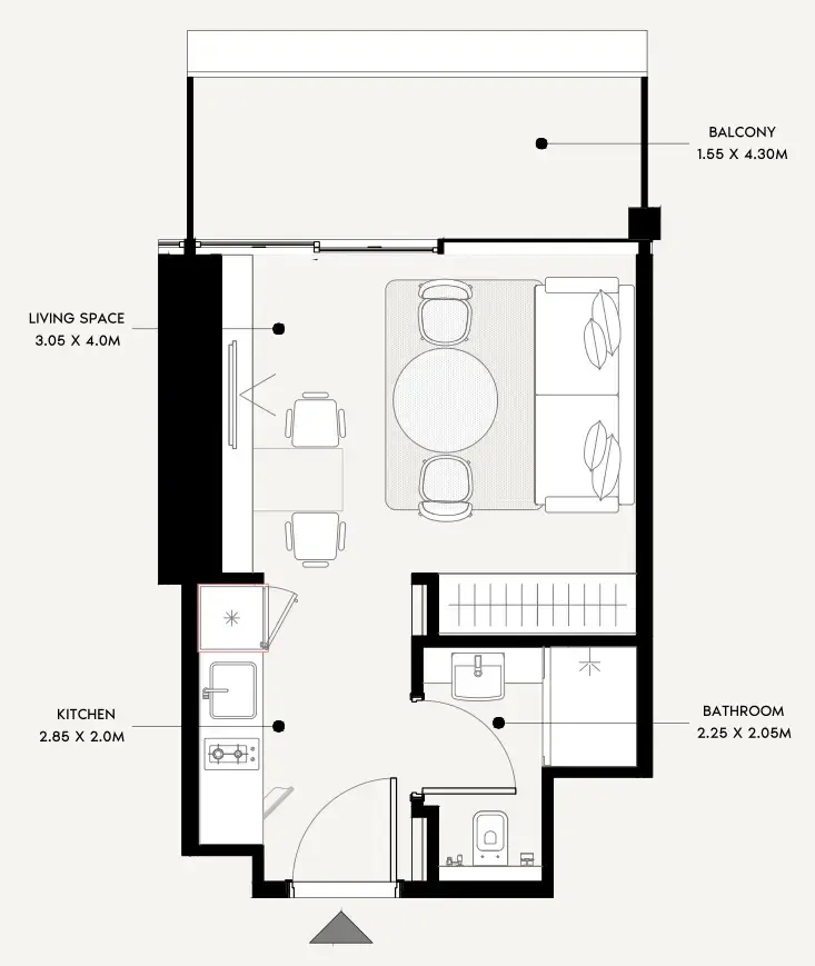 Azizi Azizi Milan floor plan
