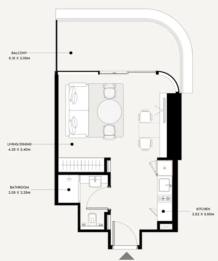 Azizi Azizi Milan floor plan