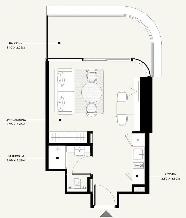 Azizi Azizi Milan floor plan
