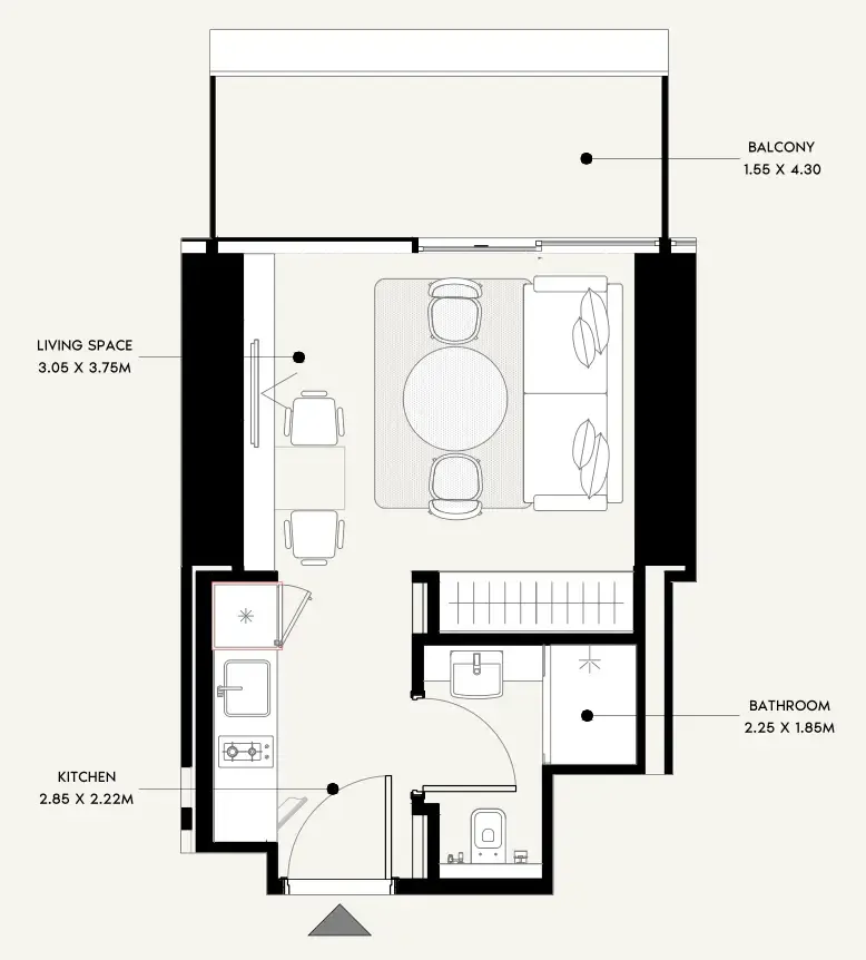 Azizi Azizi Milan floor plan