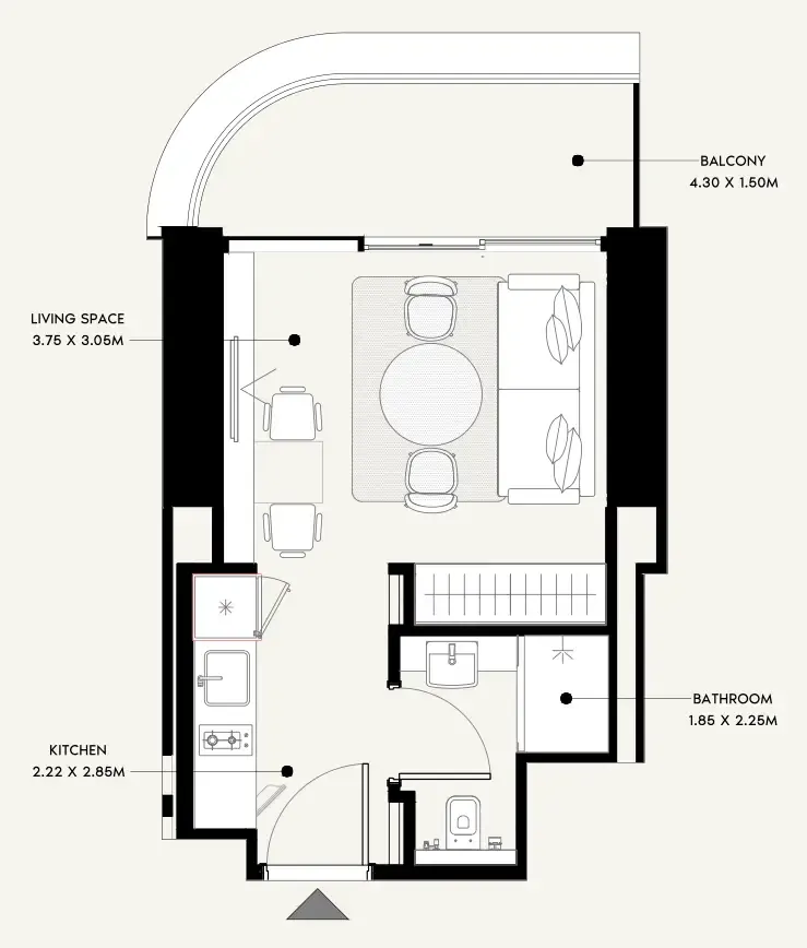 Azizi Azizi Milan floor plan