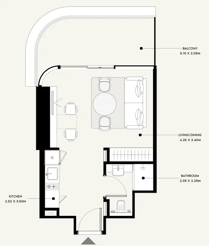 Azizi Azizi Milan floor plan