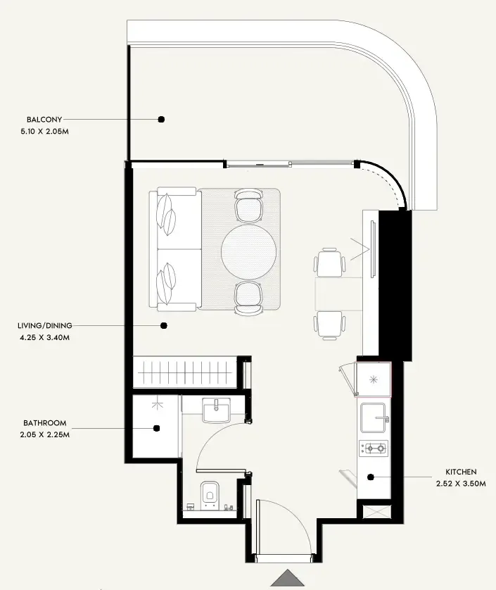Azizi Azizi Milan floor plan