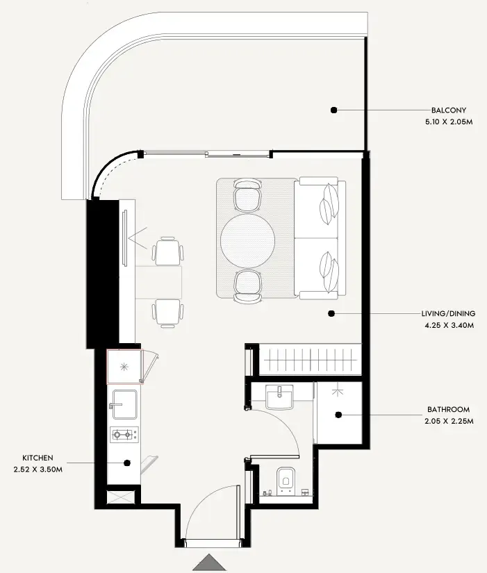 Azizi Azizi Milan floor plan