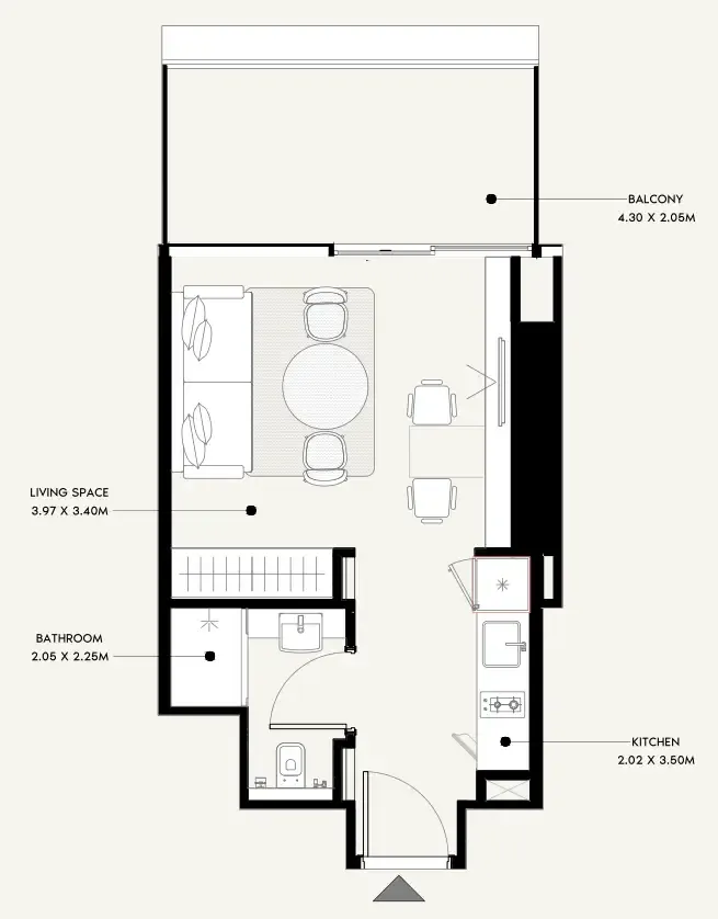Azizi Azizi Milan floor plan