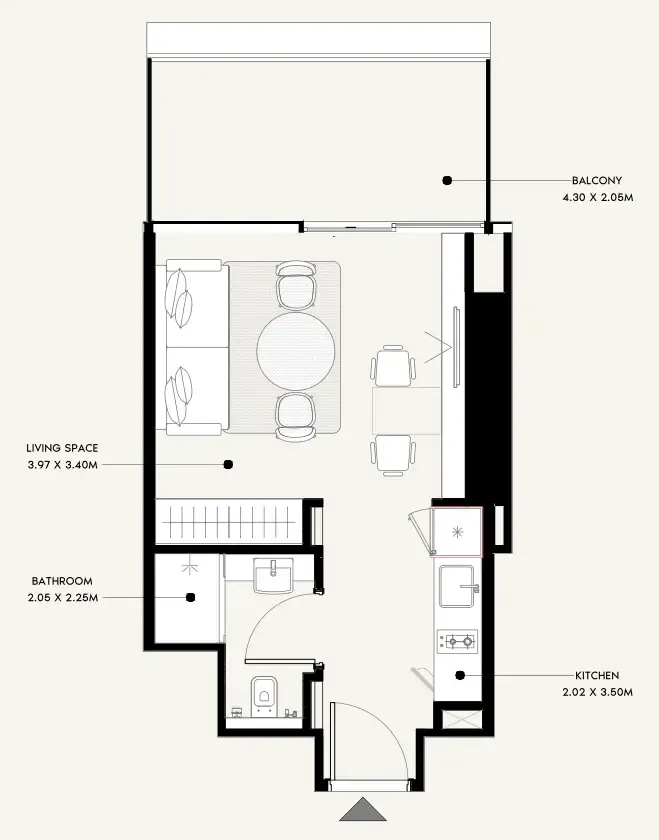 Azizi Azizi Milan floor plan