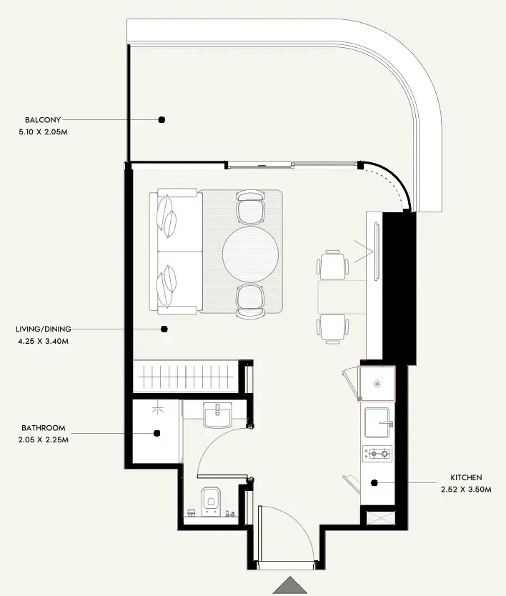 Azizi Azizi Milan floor plan
