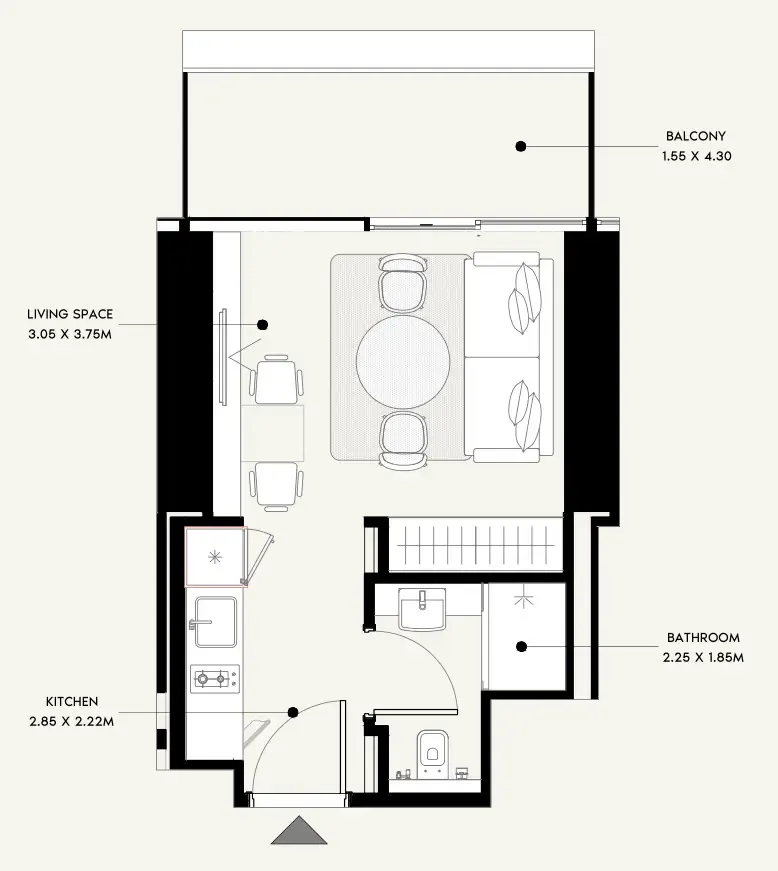 Azizi Azizi Milan floor plan