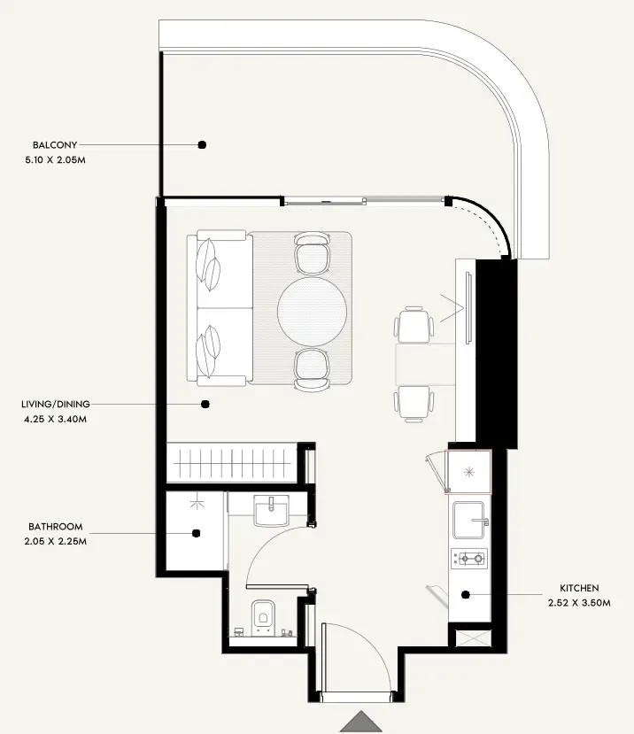 Azizi Azizi Milan floor plan