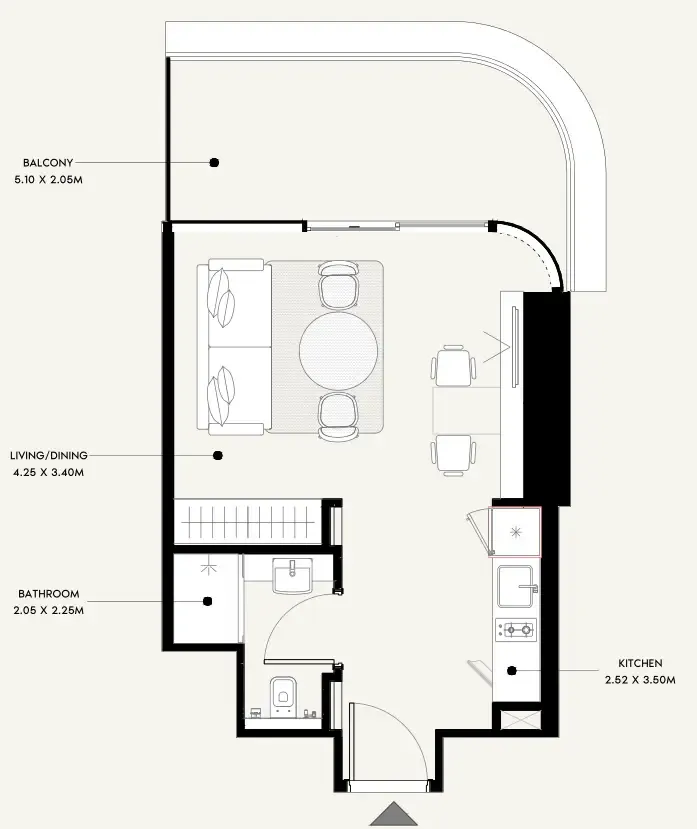 Azizi Azizi Milan floor plan
