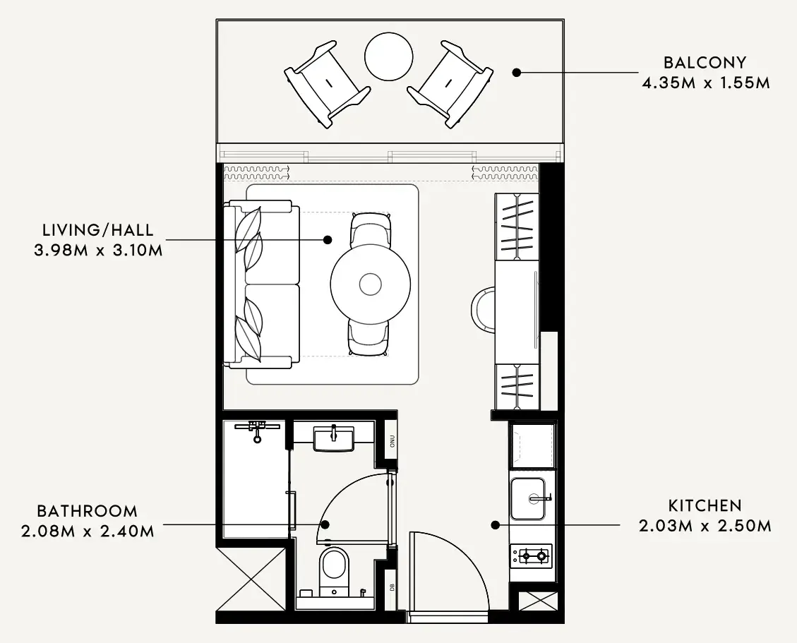 Azizi Azizi Milan floor plan