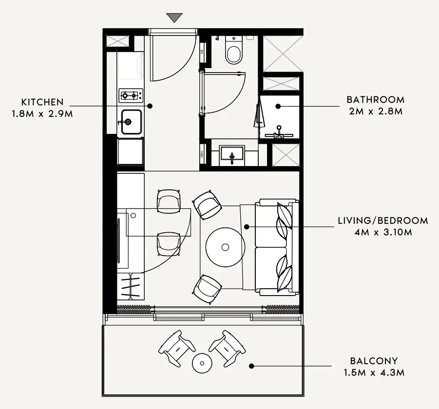 Azizi Azizi Milan floor plan