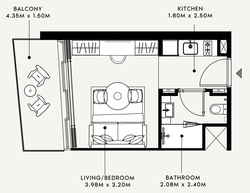Azizi Azizi Milan floor plan