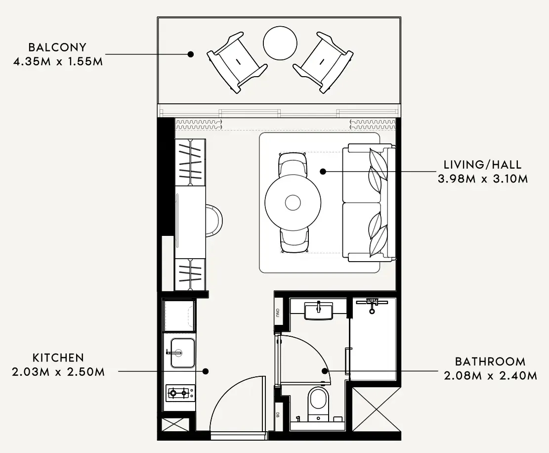 Azizi Azizi Milan floor plan