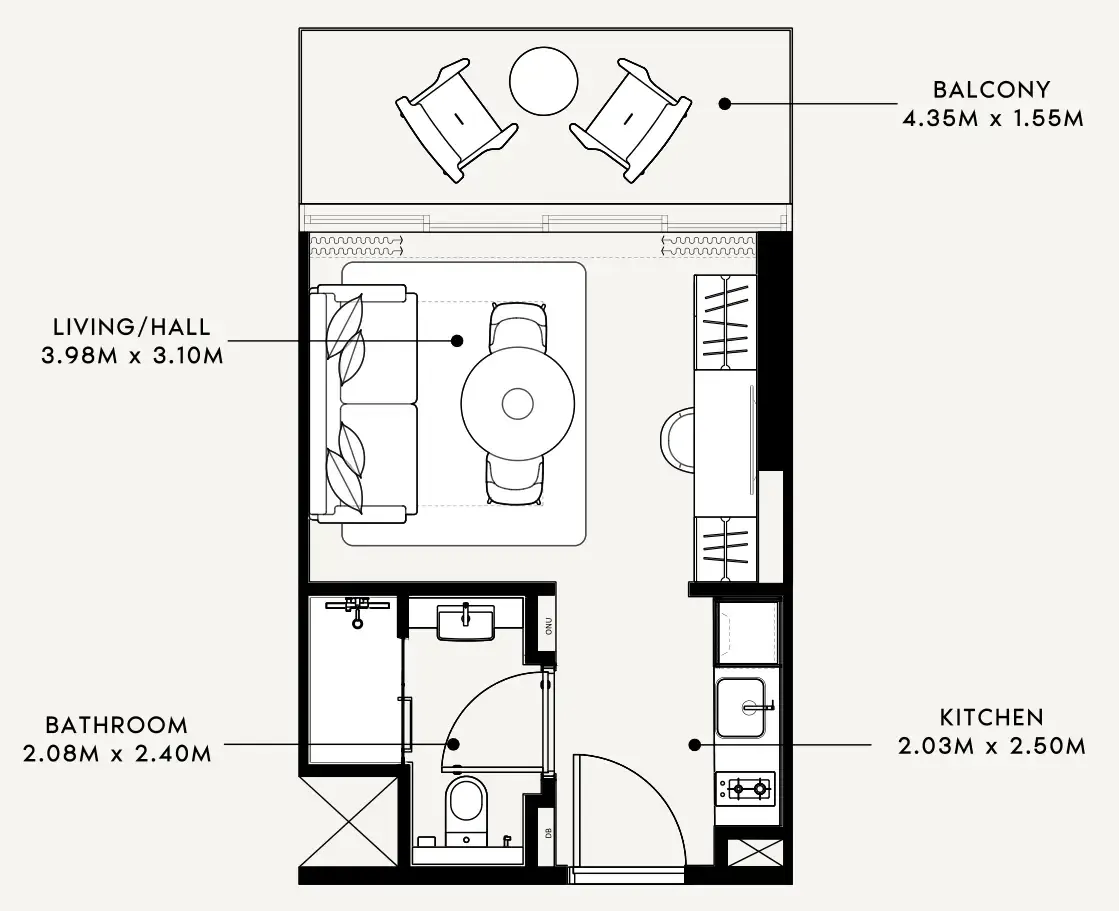 Azizi Azizi Milan floor plan